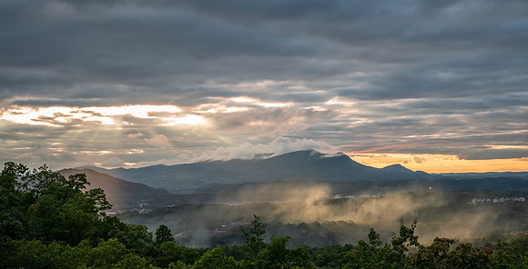 Fog in the Sunset